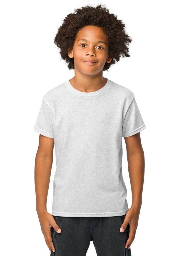 Youth Sports Tee | Gildan 8000B — Ash