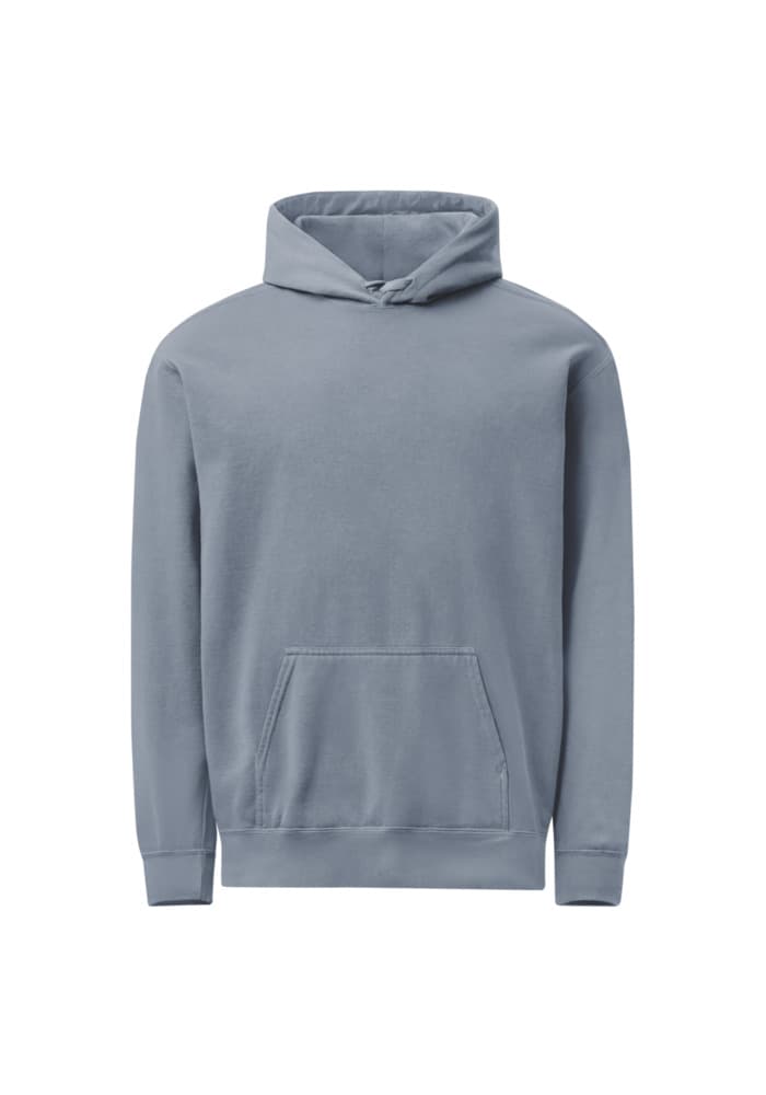 Unisex Garment-Dyed Hooded Sweatshirt I Comfort Colors 1567 — Blue Jean